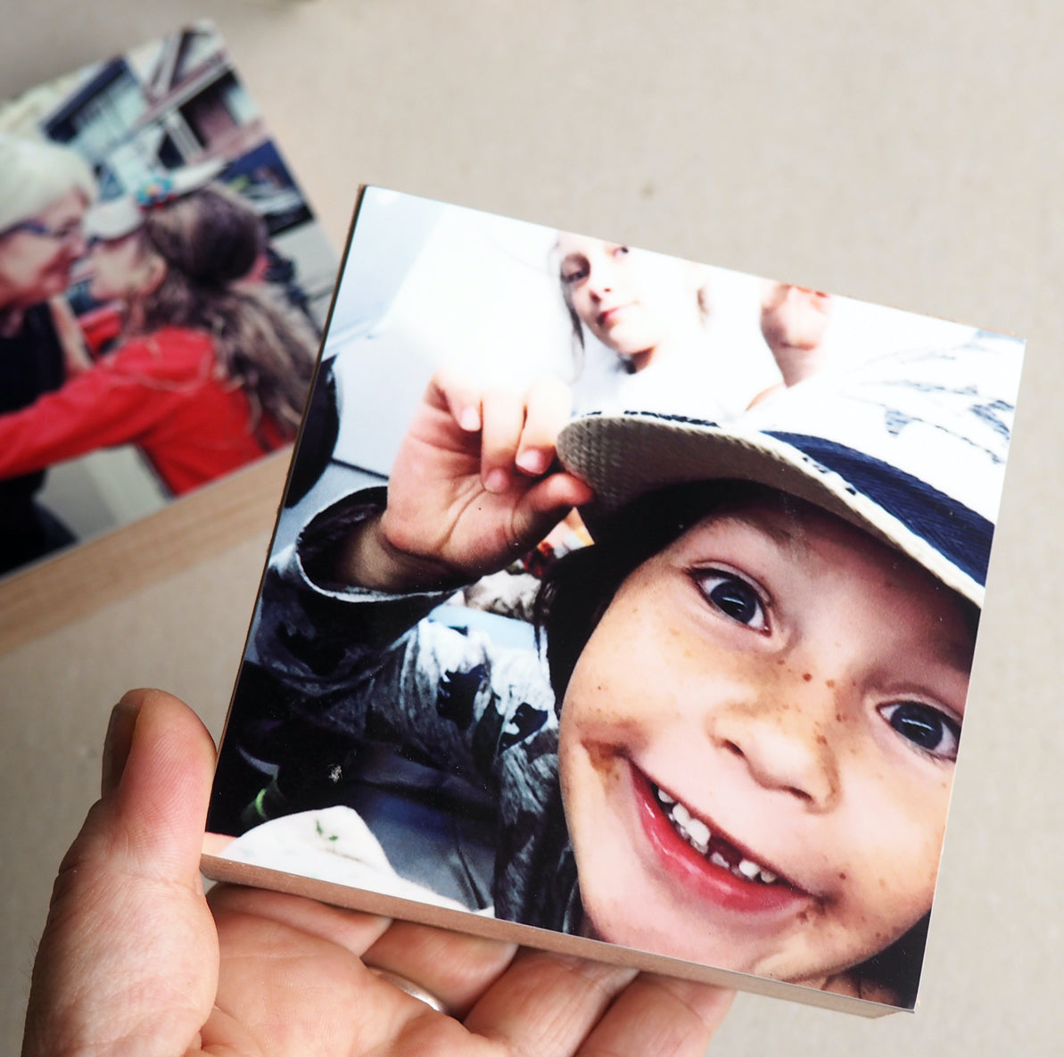 Metal photo blocks