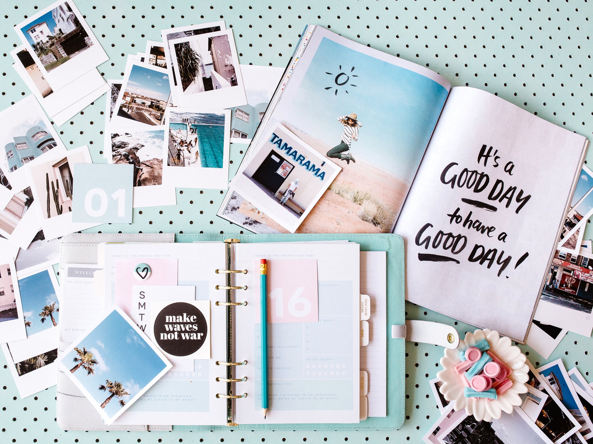 Photo Prints-Mini Squares-Polaroid inspired Retro Prints-Decal Prints ...